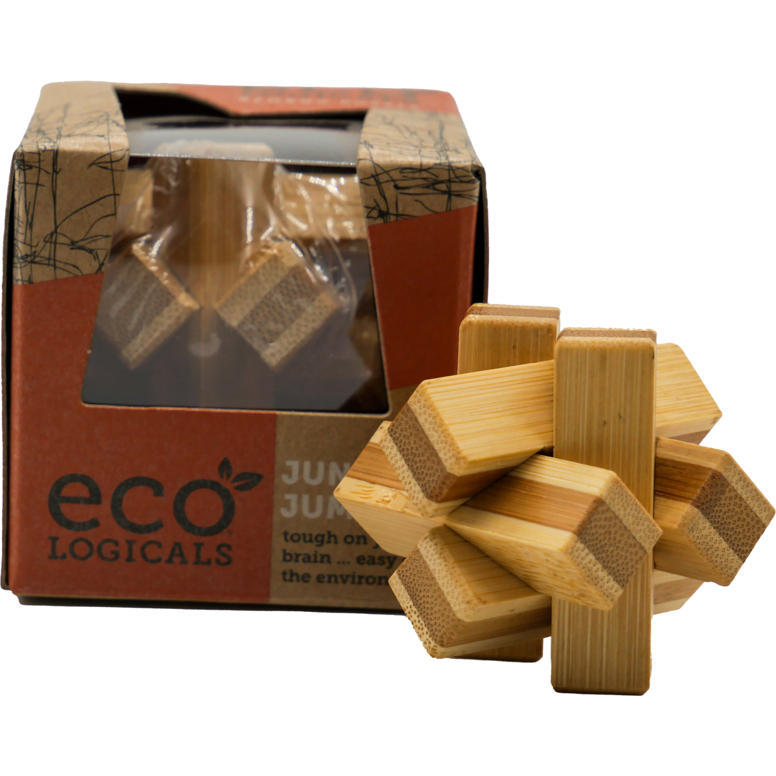 Eco Logicals Bamboo Puzzle - Jungle Jumble-Puzzles-Project Genius-Yellow Springs Toy Company