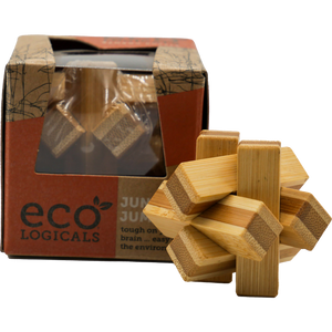 Eco Logicals Bamboo Puzzle - Jungle Jumble-Puzzles-Project Genius-Yellow Springs Toy Company