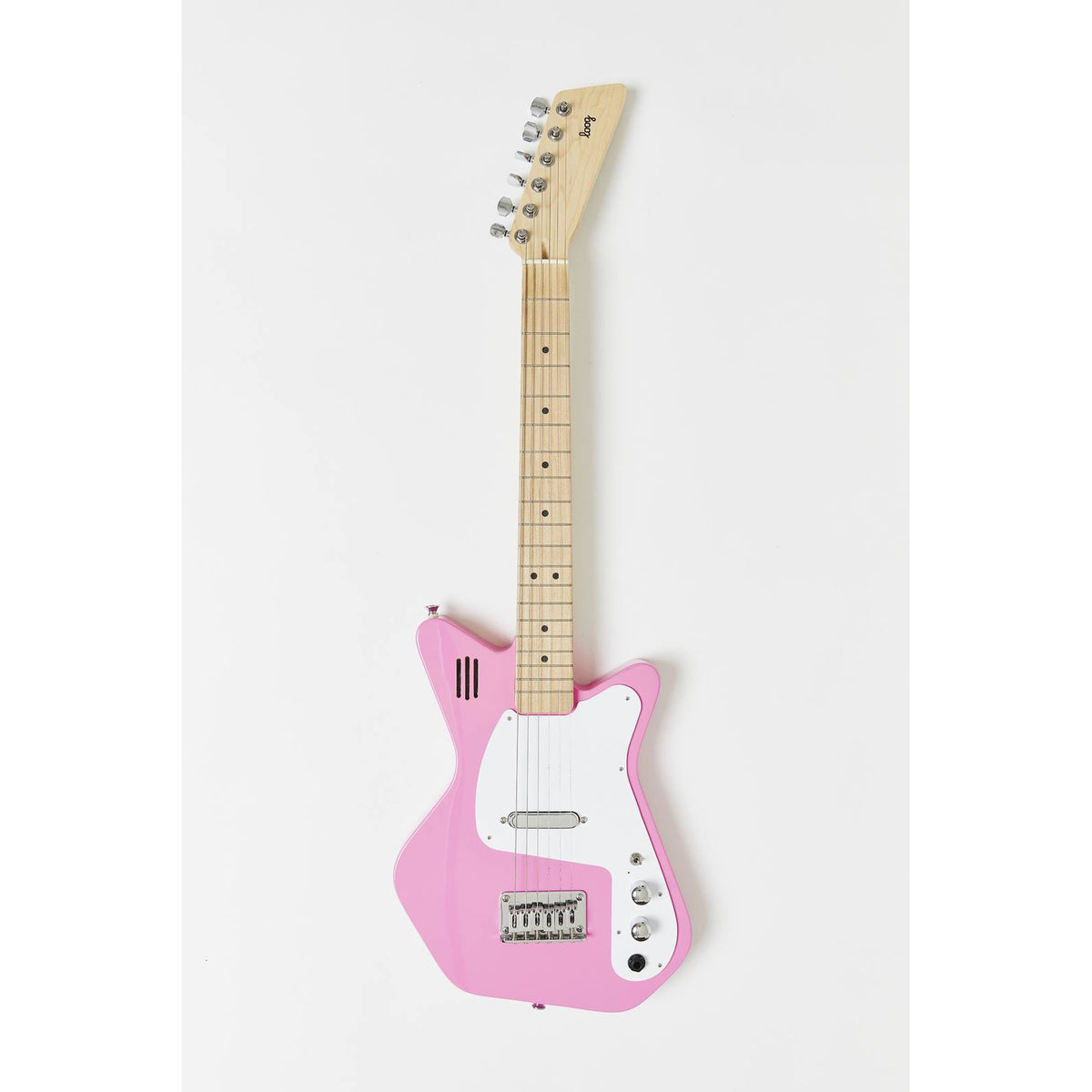 Loog Pro VI Electric Guitar with Built-In Amp - Pink - Age 12+ *-The Arts-Loog Guitars-Yellow Springs Toy Company