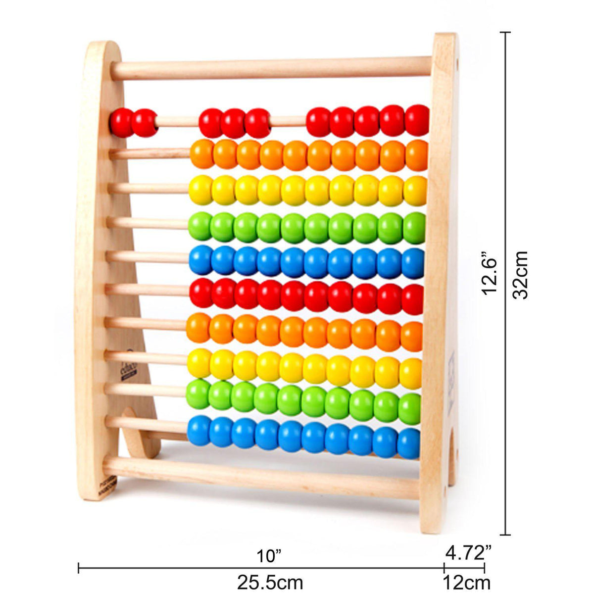 Rainbow Bead Abacus-Infant &amp; Toddler-Hape-Yellow Springs Toy Company