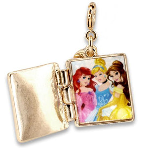 Charm It - Gold Princess Book Charm-Dress-Up-Charm It!-Yellow Springs Toy Company