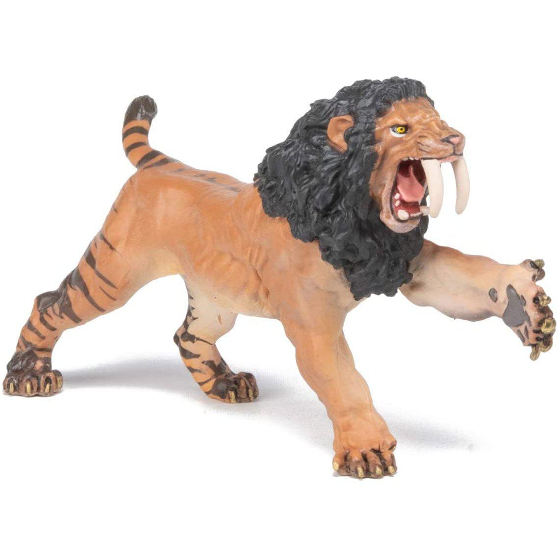 Papo - Roaring Smilodon-Pretend Play-Papo | Hotaling-Yellow Springs Toy Company