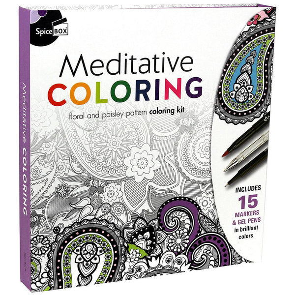 Sketch Plus Meditative Coloring-The Arts-Spice Box-Yellow Springs Toy Company