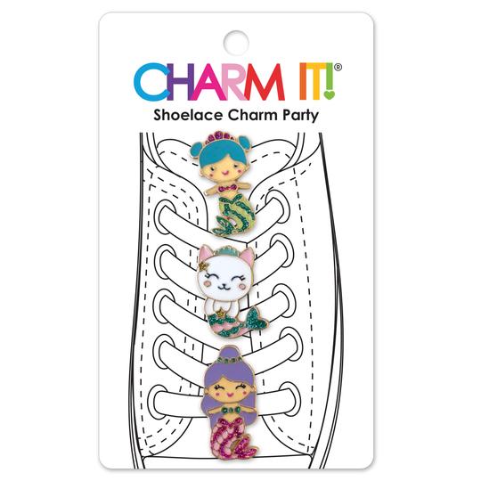 Charm It - Mermaid Shoelace Charm Set-Dress-Up-Charm It!-Yellow Springs Toy Company