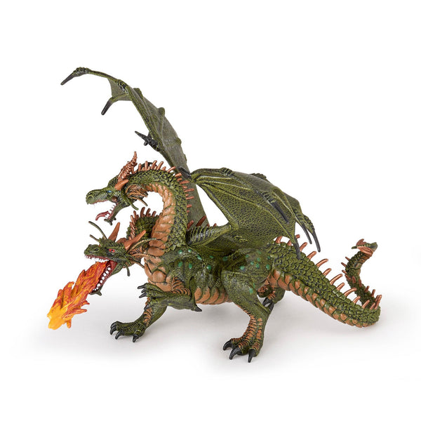 Papo - Two Headed Dragon-Pretend Play-Papo | Hotaling-Yellow Springs Toy Company