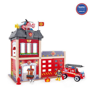 City Fire Station-Infant & Toddler-Hape-Yellow Springs Toy Company