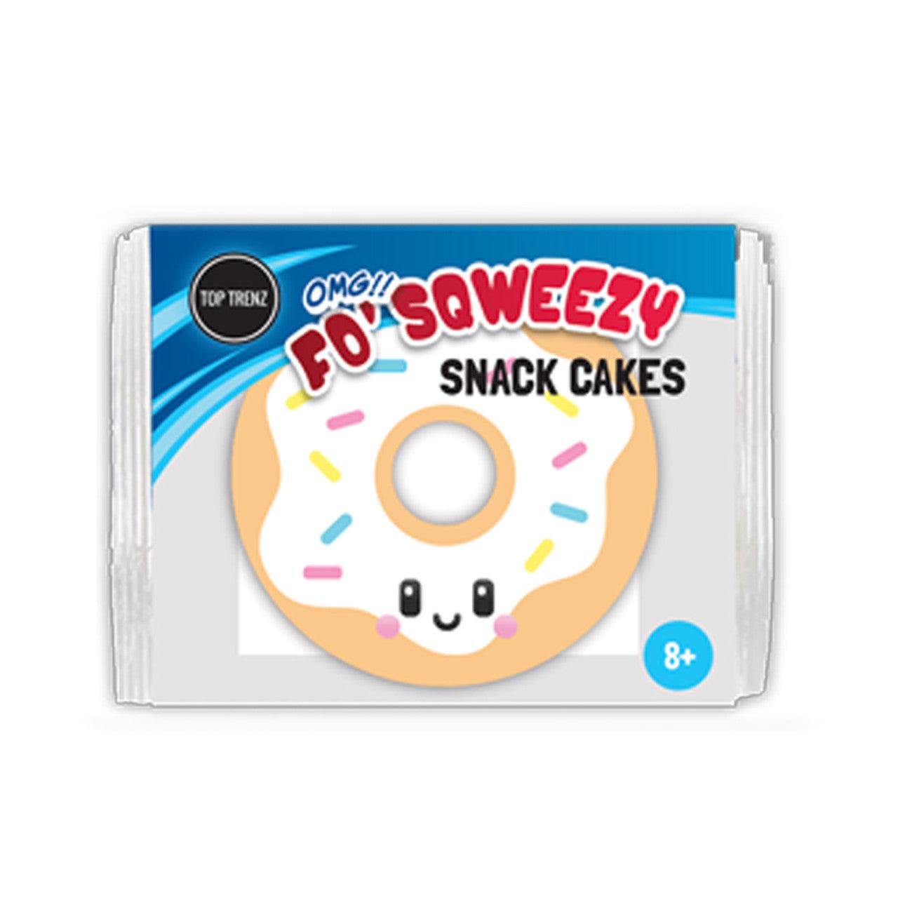 OMG Fo' Sqweezy - Snack Cakes Edition - Donut-Novelty-Top Trenz Inc.-Yellow Springs Toy Company
