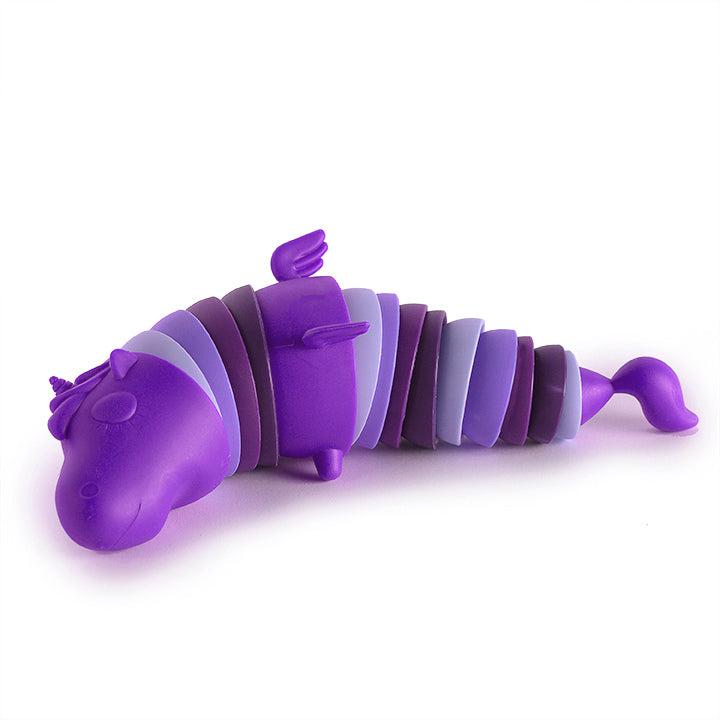 Unicornz Fidget - Purple - 7.5&quot;-Novelty-Watchitude-Yellow Springs Toy Company