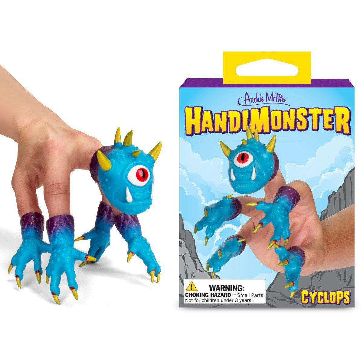 Finger Puppet - HandiMonster-Novelty-Accoutrements | Archie McPhee-Yellow Springs Toy Company
