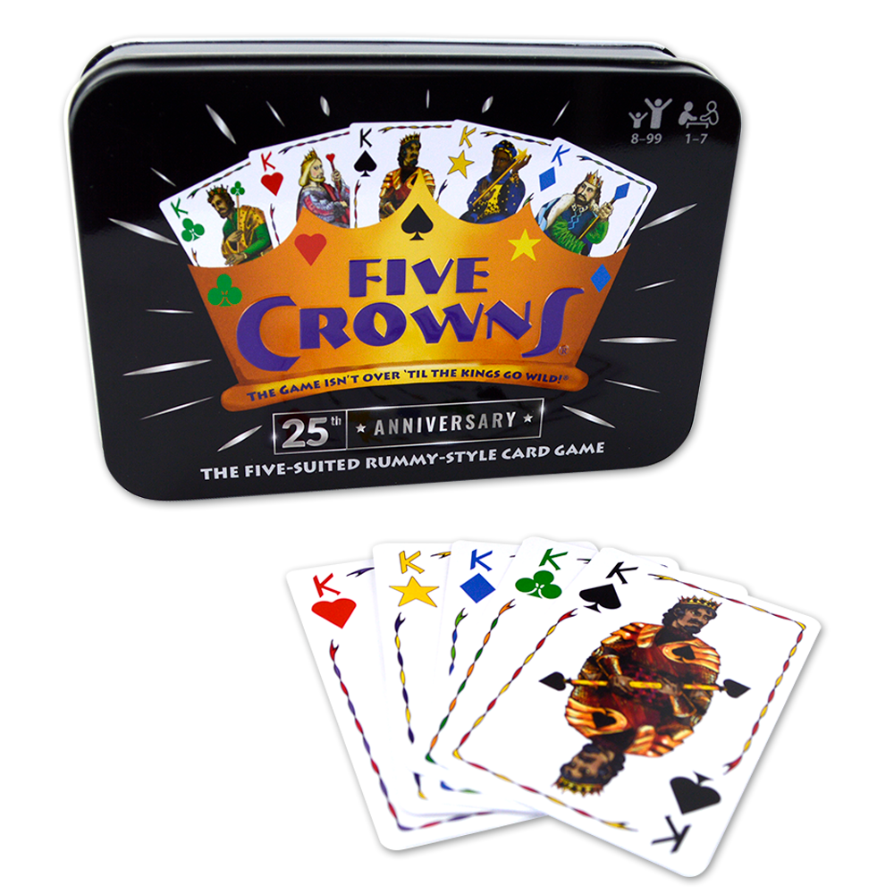 Five Crowns - 25th Anniversary Edition-Games-Playmonster-Yellow Springs Toy Company
