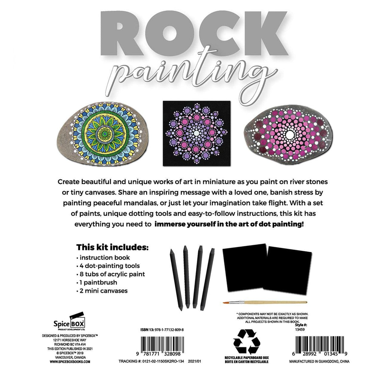 Sketch Plus Rock Painting-The Arts-Spice Box-Yellow Springs Toy Company