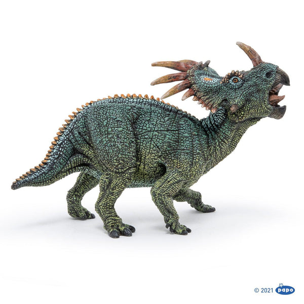 Papo - Styracosaurus-Pretend Play-Papo | Hotaling-Yellow Springs Toy Company