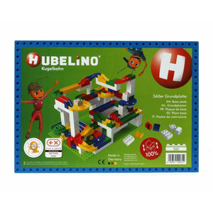 Hubelino - 28x20 Baseplate (blue)-Building & Construction-HABA-Yellow Springs Toy Company
