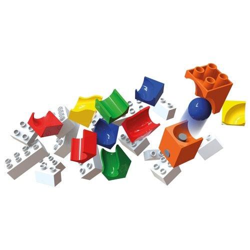 Hubelino - Catapult Action Set - Expansion (41 piece)-Building &amp; Construction-HABA-Yellow Springs Toy Company