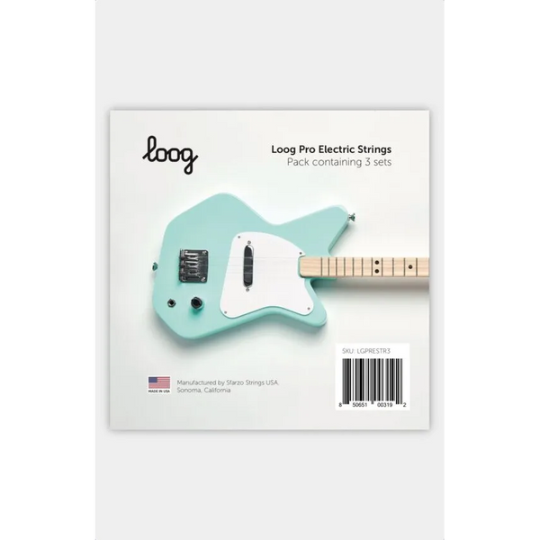 Loog Pro Electric Guitar Strings-The Arts-Loog Guitars-Yellow Springs Toy Company