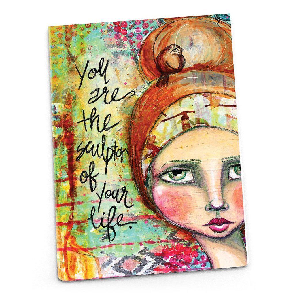 MAGNET: Kelly Siegel, You are the Sculptor of Your Life-Decor & Keepsakes-Papersalt-Yellow Springs Toy Company
