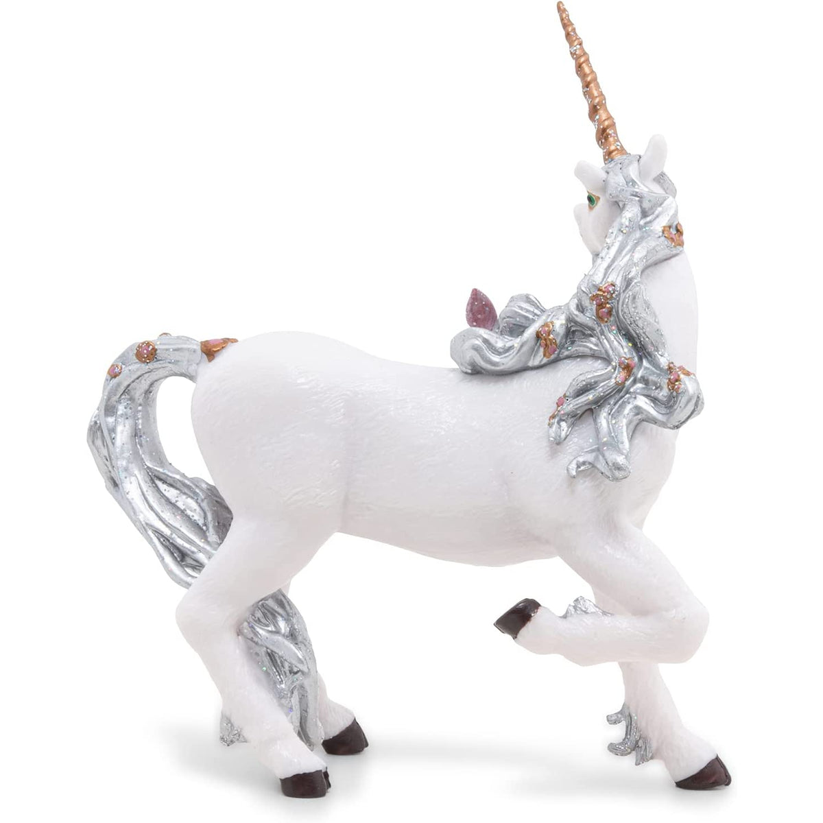Papo - Silver Unicorn-Pretend Play-Papo | Hotaling-Yellow Springs Toy Company