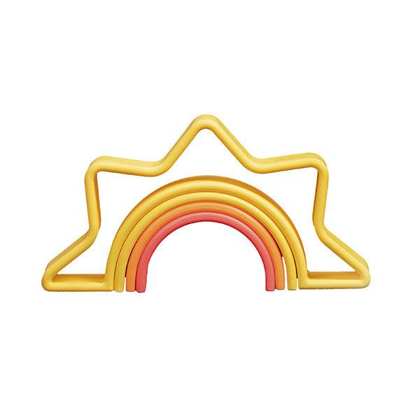 Neon Sun - 4 pieces-Infant &amp; Toddler-Dena | Hotaling-Yellow Springs Toy Company