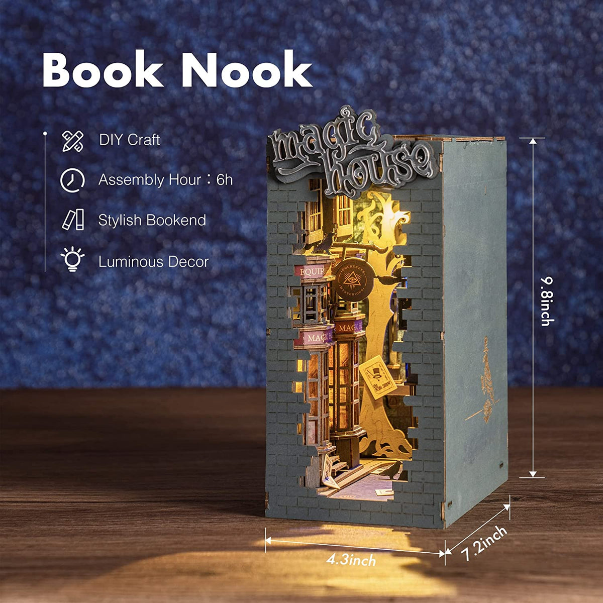 Magic World DIY Book Nook Kit