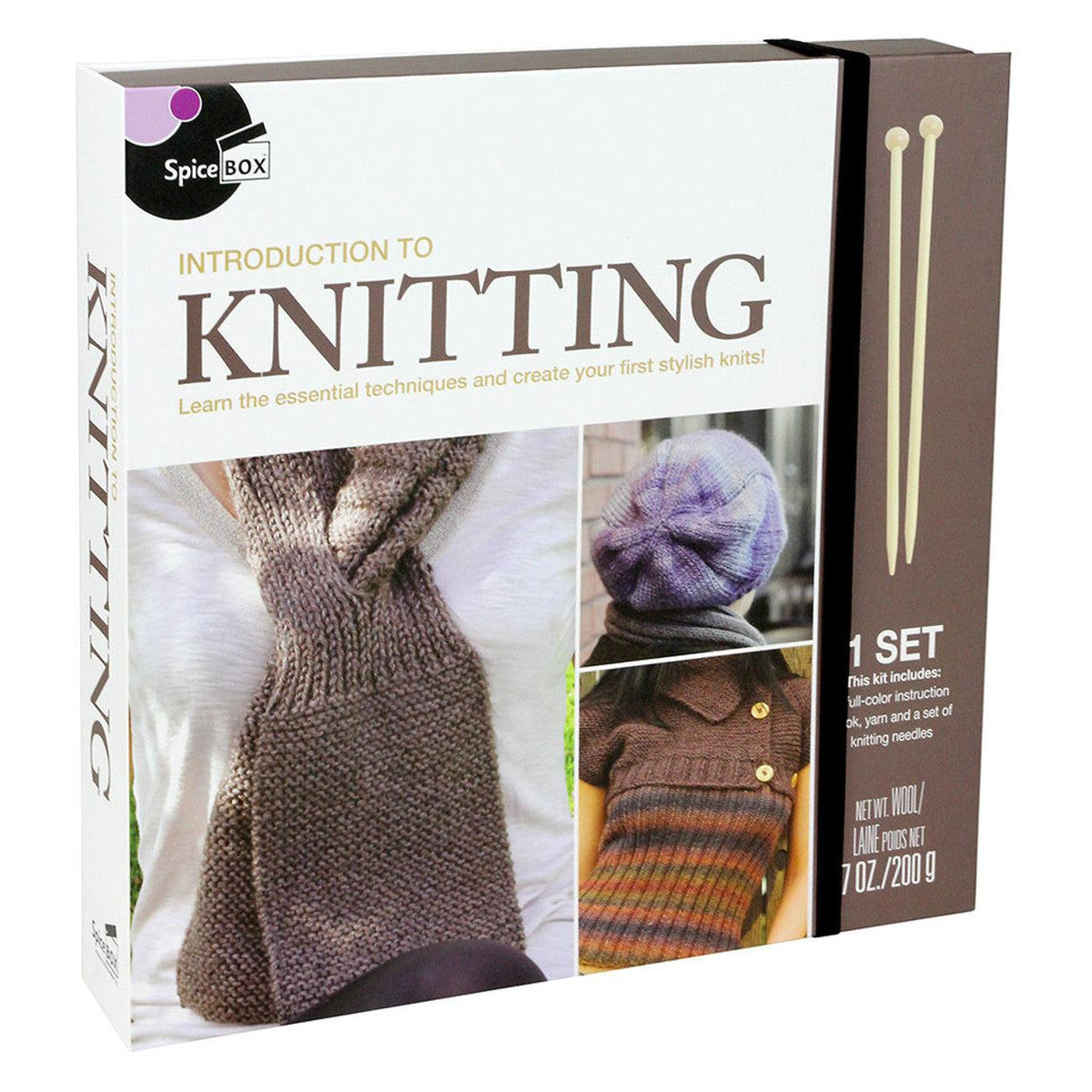 Introduction To Knitting-The Arts-Spice Box-Yellow Springs Toy Company