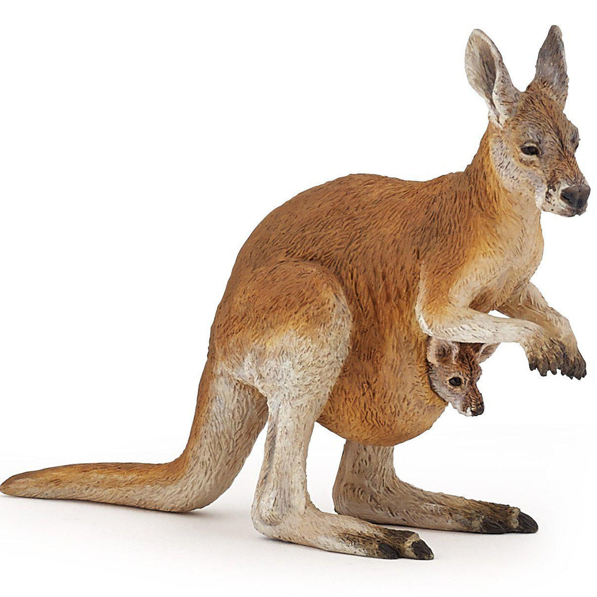 Papo - Kangaroo with Joey-Pretend Play-Papo | Hotaling-Yellow Springs Toy Company