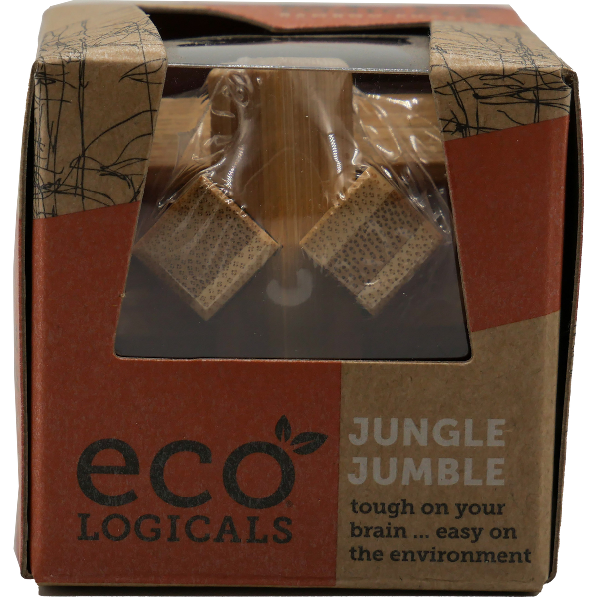 Eco Logicals Bamboo Puzzle - Jungle Jumble-Puzzles-Project Genius-Yellow Springs Toy Company