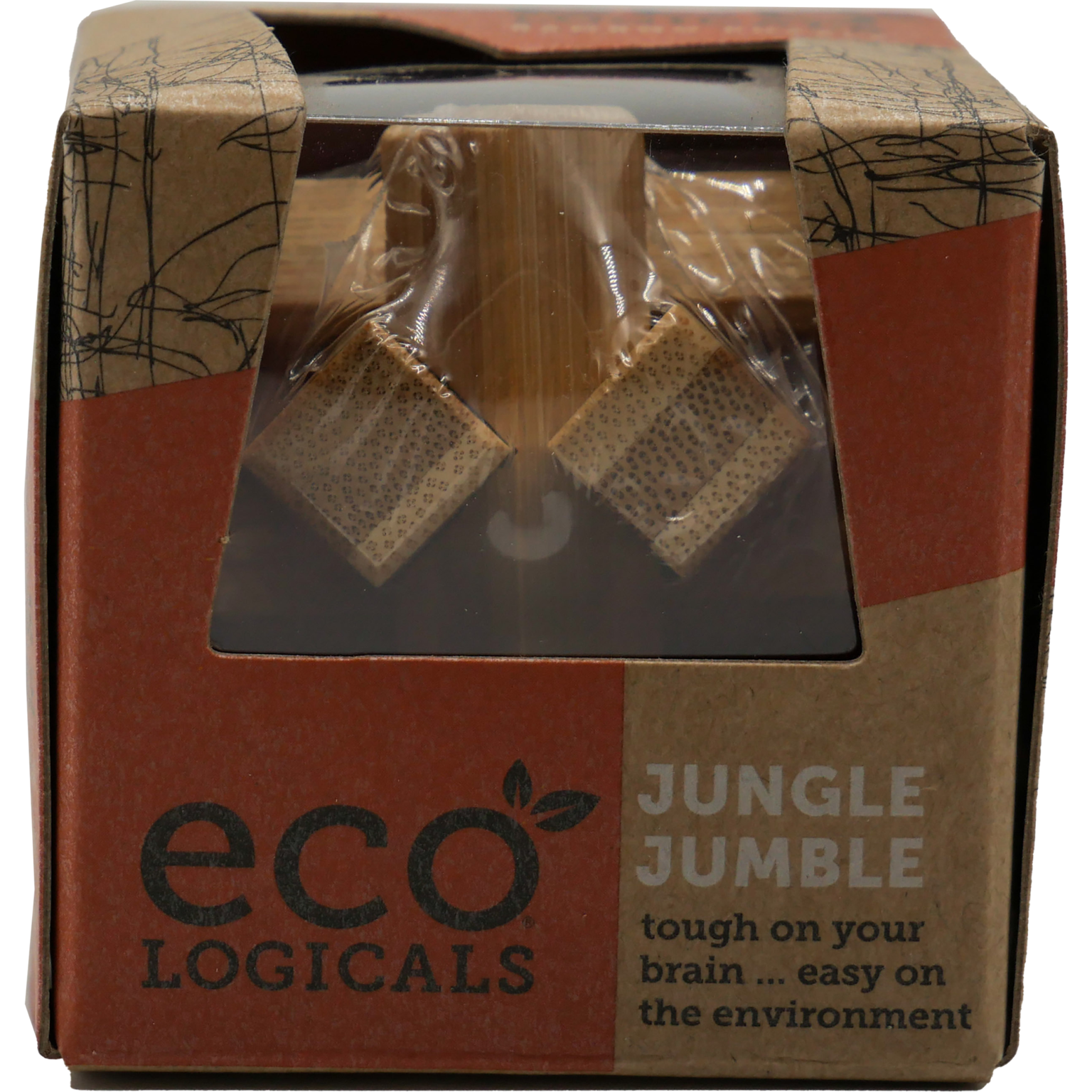 Eco Logicals Bamboo Puzzle - Jungle Jumble-Puzzles-Project Genius-Yellow Springs Toy Company