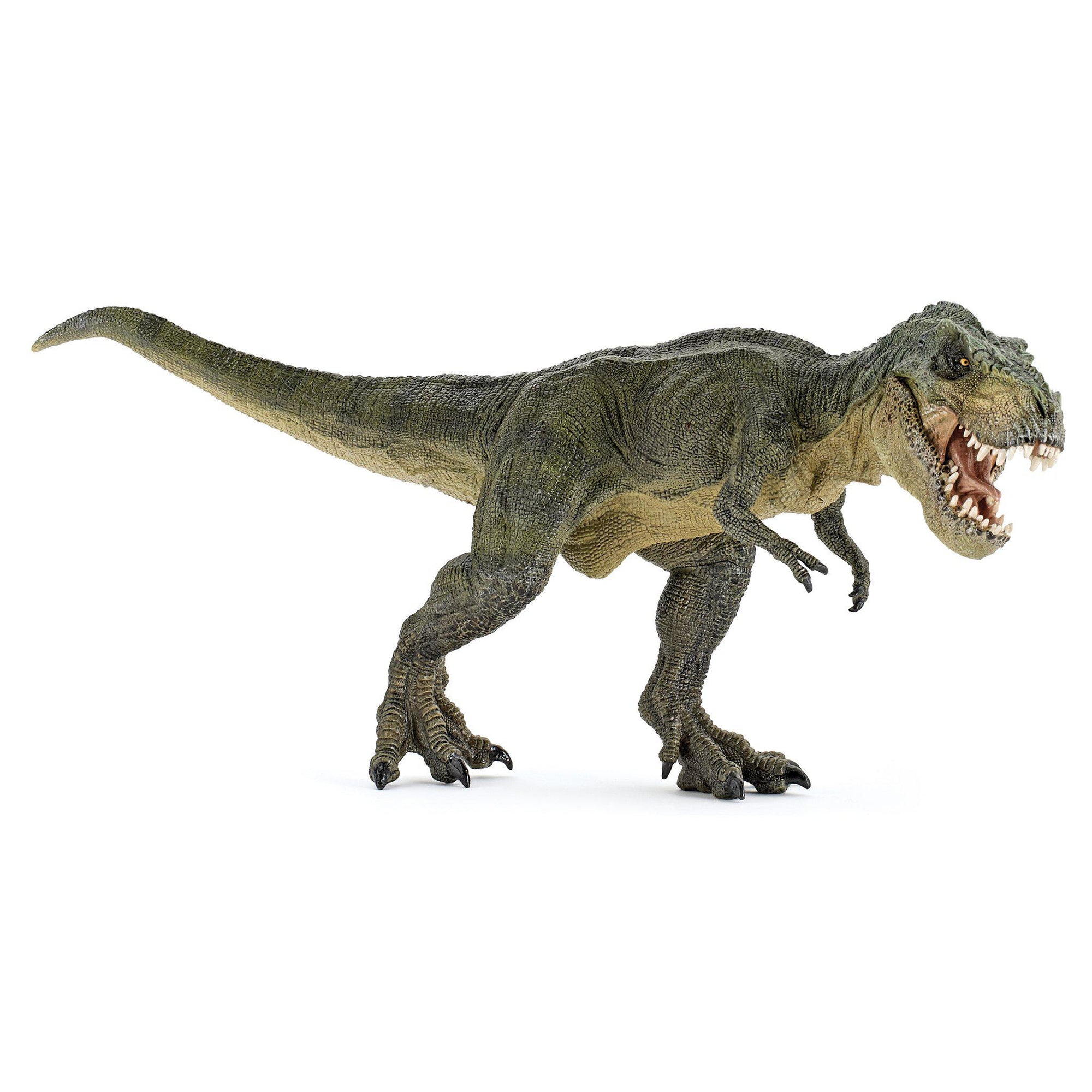 Papo - Green Running T-Rex-Pretend Play-Papo | Hotaling-Yellow Springs Toy Company