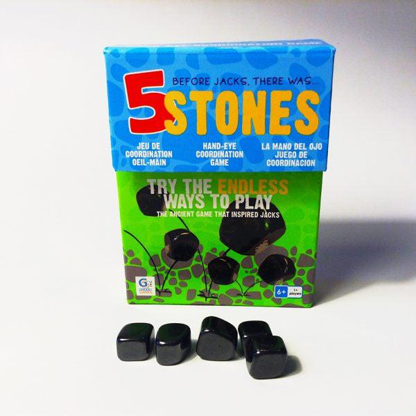 Griddly Games 5 Stones-Games-Griddly Games, Inc.-Yellow Springs Toy Company