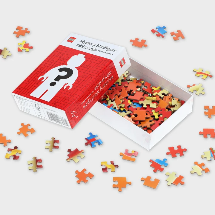 LEGO® Mystery Minifigure Mini Jigsaw Puzzle - 126 pieces-Puzzles-Chronicle | Hachette-Yellow Springs Toy Company