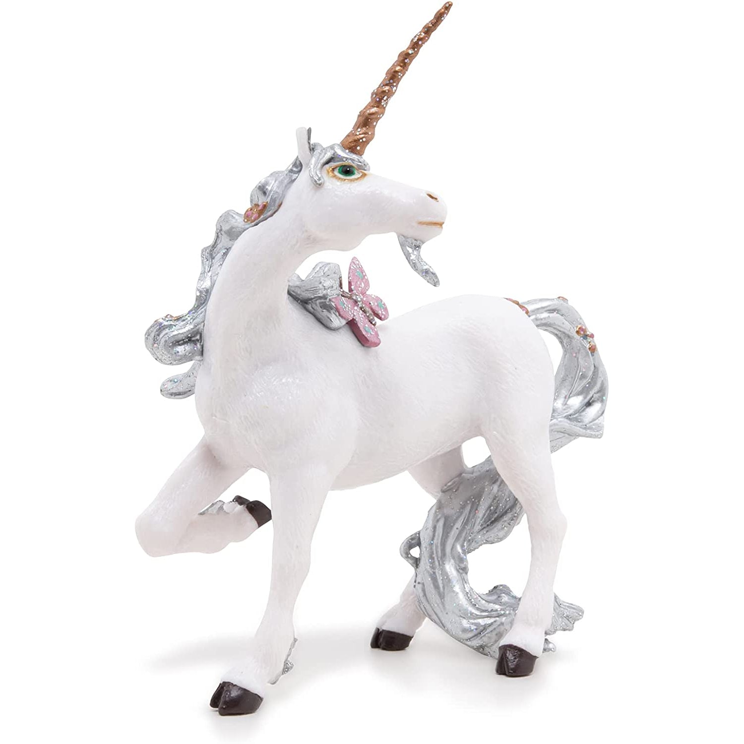 Papo - Silver Unicorn-Pretend Play-Papo | Hotaling-Yellow Springs Toy Company