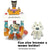 Rokusuke & Hachi  - Piperoid Paper Craft Robots
