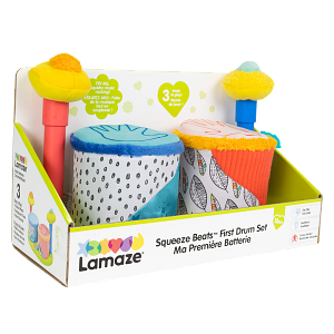 Lamaze Beats First Drum Set-Infant &amp; Toddler-Fat Brain Toys-Yellow Springs Toy Company