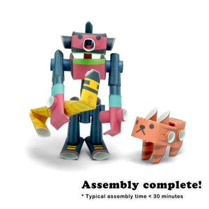Tenor & Silky - Piperoid Paper Craft Robots