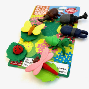 Puzzle Eraser Card Set - Bug Hunt-Puzzles-BCMini-Yellow Springs Toy Company