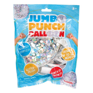 Clear punch balloon in package