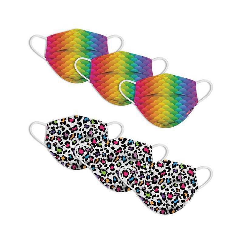 KIDS FUN MASKS - Leopard Camo and Rainbow Skin - (6-PACK)-Gear &amp; Apparel-Watchitude-Yellow Springs Toy Company