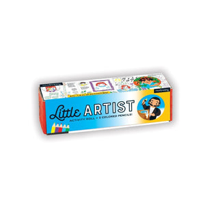 Activity Roll - Little Artist-Stationery-Mudpuppy | Chronicle | Hachette-Yellow Springs Toy Company