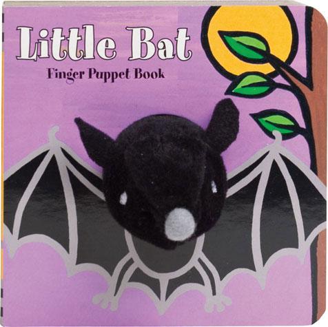 Little Bat Finger Puppet Book-Infant &amp; Toddler-Chronicle | Hachette-Yellow Springs Toy Company