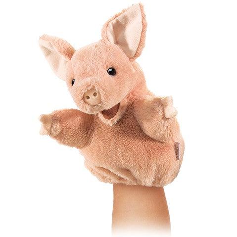 Little Pig - Little Hand Puppet-Puppets-Folkmanis-Yellow Springs Toy Company