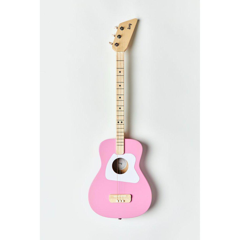 Loog Pro Acoustic - Pink - Age 8+-The Arts-Loog Guitars-Yellow Springs Toy Company