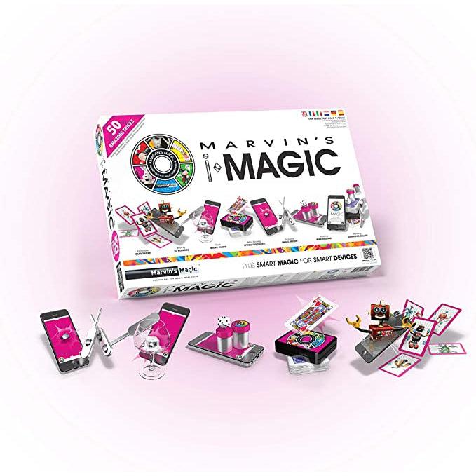 Front view of the imagic set in the box.