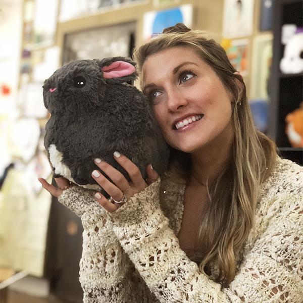 Mini Netherland Dwarf Bunny - 7"-Stuffed & Plush-Squishable-Yellow Springs Toy Company