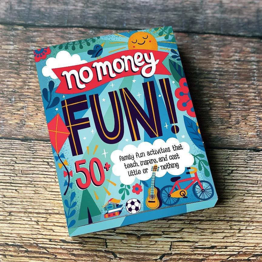no money fun activity cards box