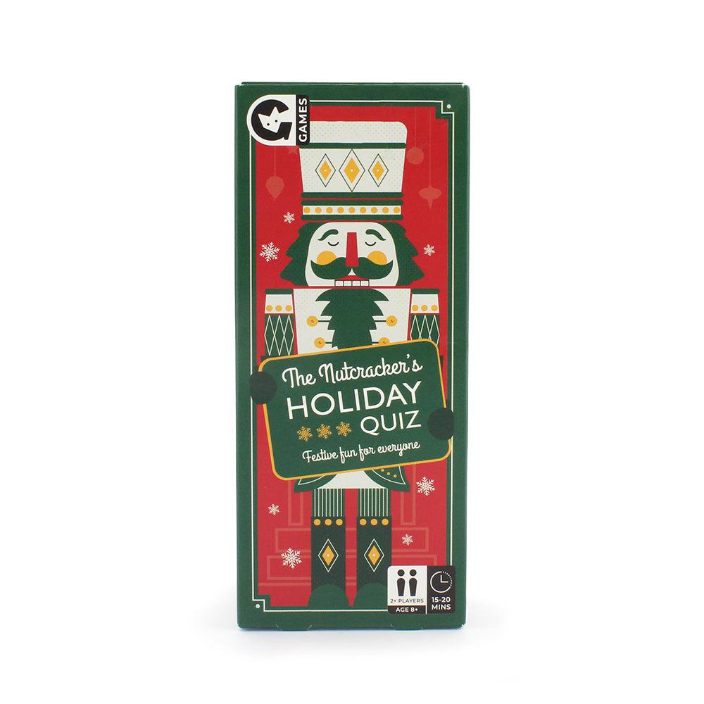 Front view of The Nutcracker's Holiday quiz in the box.