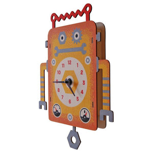 Robot Pendulum Clock *-Decor & Keepsakes-Modern Moose | Popclox-Yellow Springs Toy Company