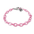 Charm It - Pink Chain Link Bracelet-Dress-Up-Charm It!-Yellow Springs Toy Company