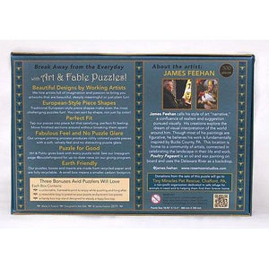 Poultry Pageant - 500-Piece Velvet-Touch Jigsaw Puzzle-Puzzles-Art & Fable Puzzle Company, LLC-Yellow Springs Toy Company