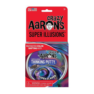 Crazy Aaron's Putty - Super Scarab - Illusions Collection - 4-inch Tin-Novelty-Crazy Aarons Putty-Yellow Springs Toy Company