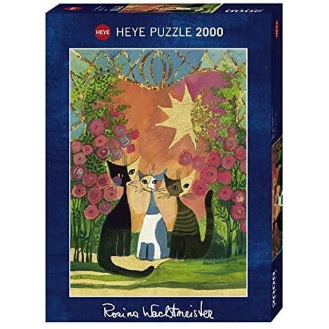 Roses: Wachtmeister - 2000 piece - Gold Foil-Puzzles-HEYE-Yellow Springs Toy Company